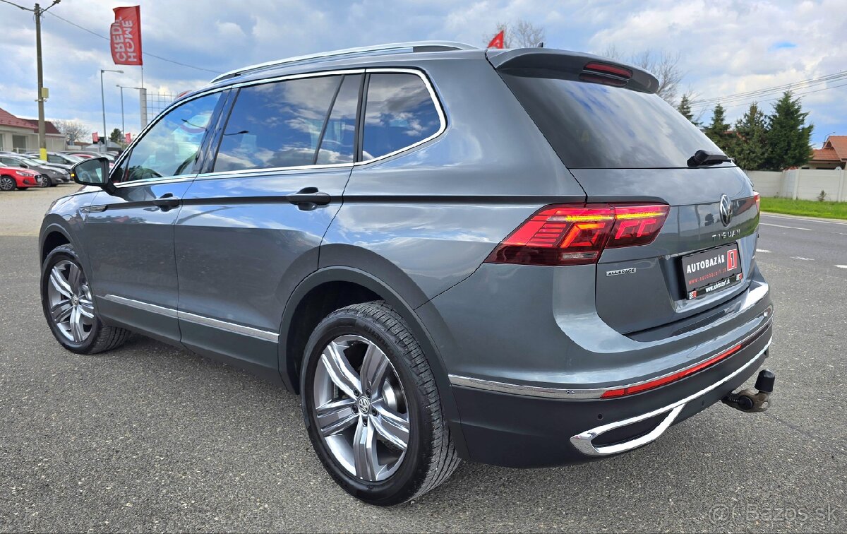 ✅️VW Tiguan ALLSPACE 2.0.TDI 147kw 4x4,2022,Webasto,Ťažné✅️