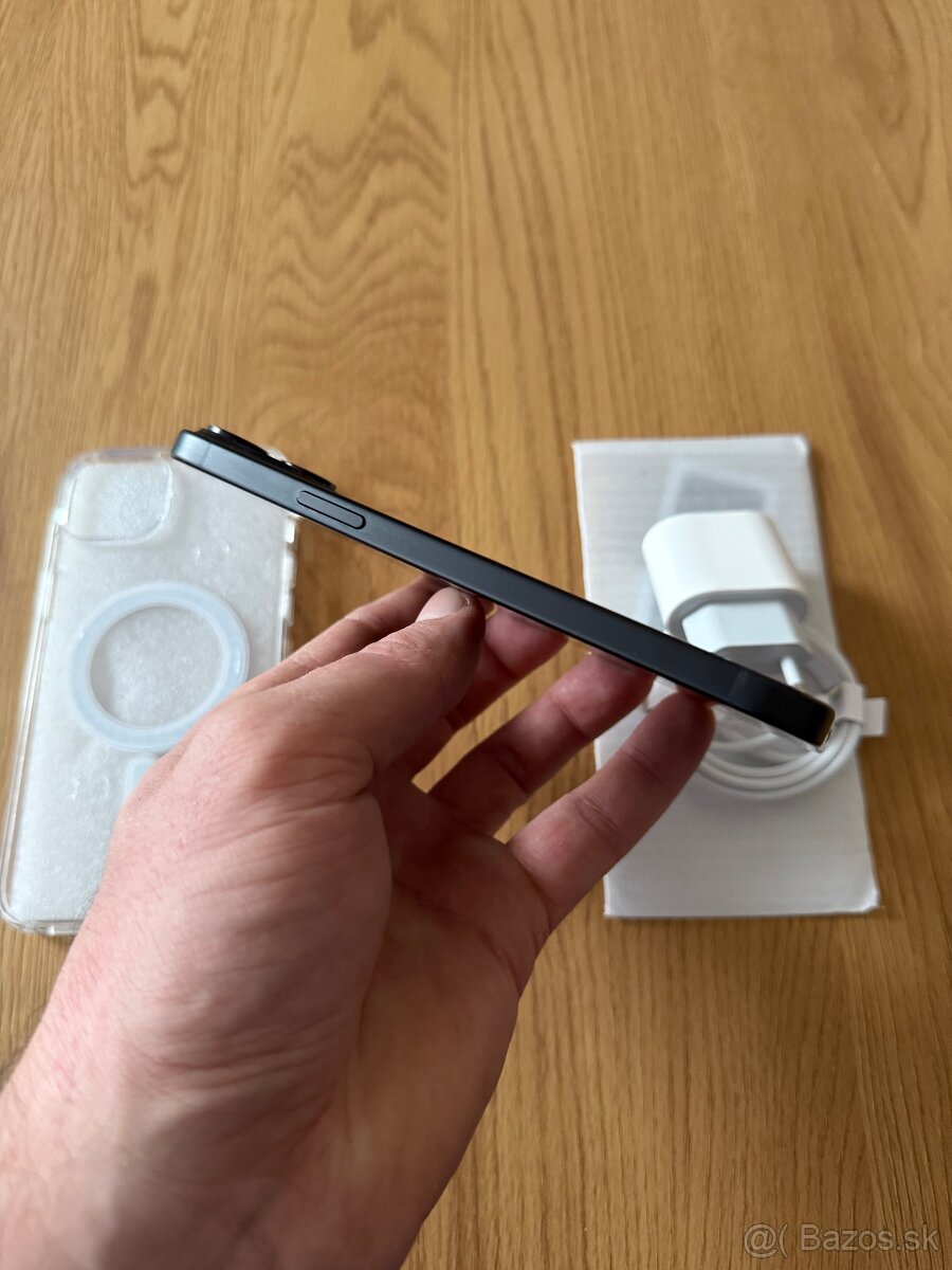 iPhone 15 Plus 128 gb Black v záruke + príslušenstvo - 5
