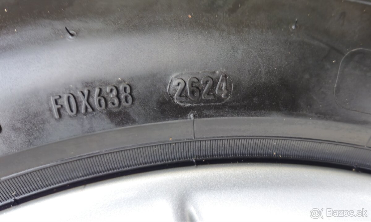 Sada kolies R16 5x112 6.5J ET22 + 205/60 Zimné - 5