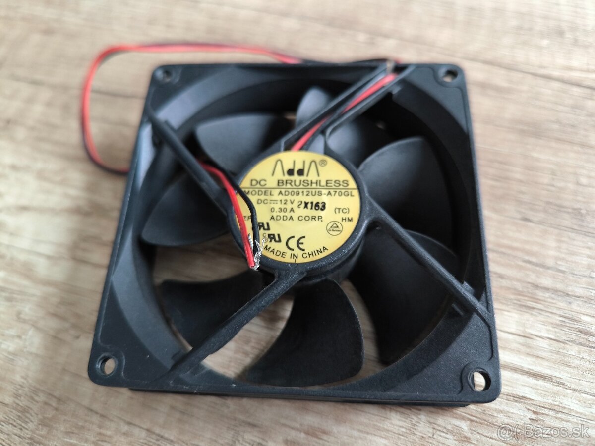 PC ventilátory 80, 92, 120, 140 mm - 5