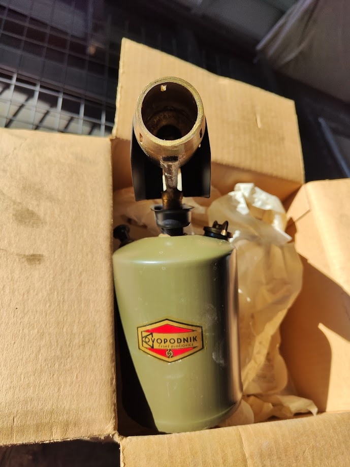 Pistoľ BTS 783 a letlampa kovopodnik - 5