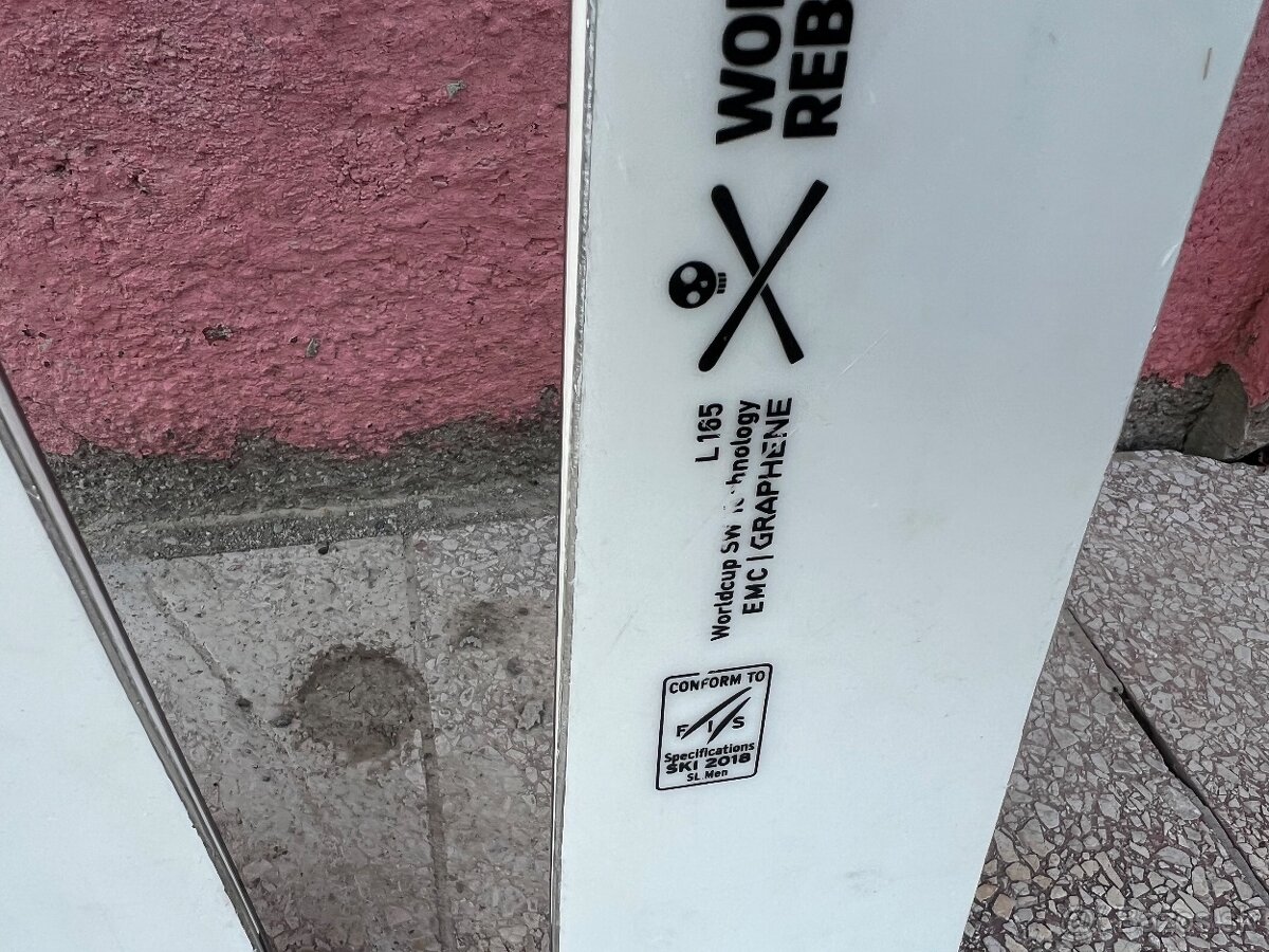 Lyže HEAD WorldCup Rebels e-SL RD FIS - 165cm - 5