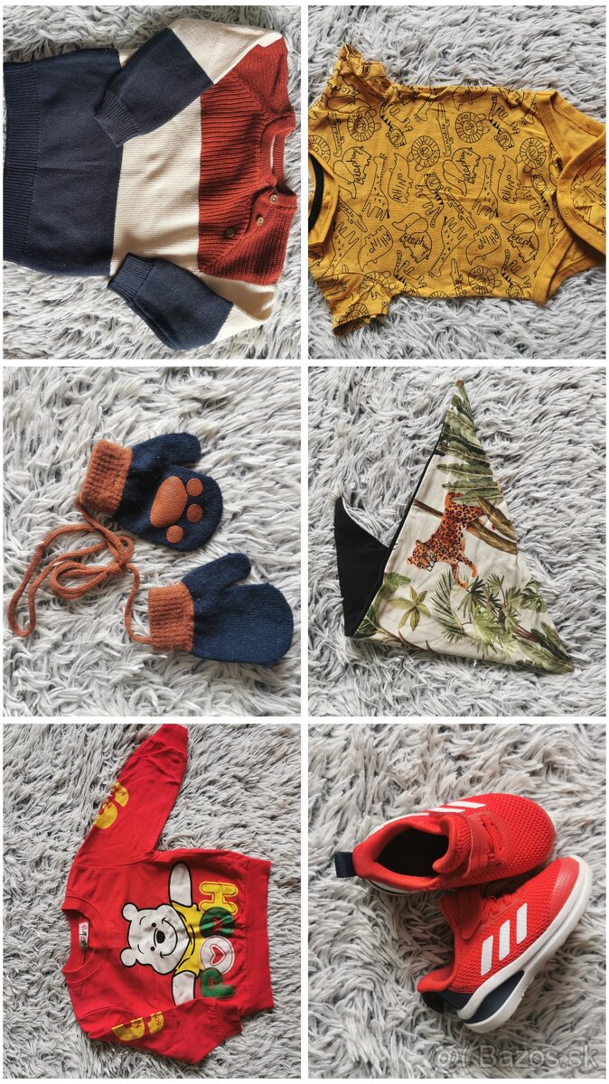 Balík detského oblečenia 0–1 rok – TOP značky – ako nový – - 5