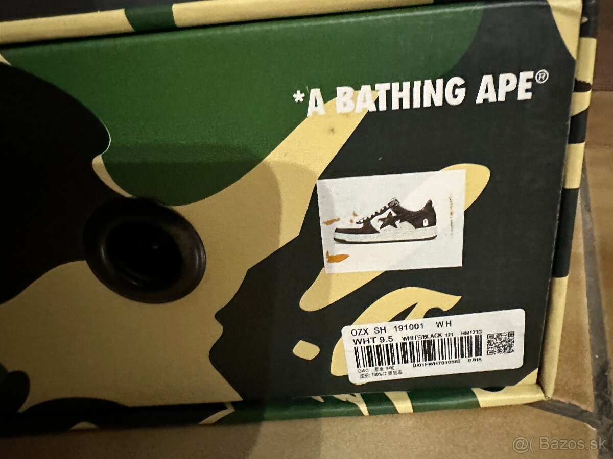 Bape sta black / white sta - 5