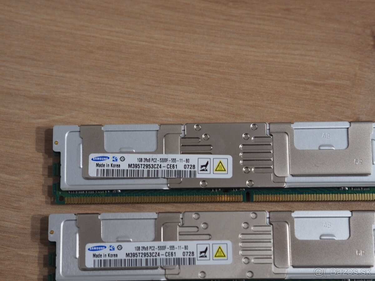 4x 1GB DDR2 RAM Samsung - 5