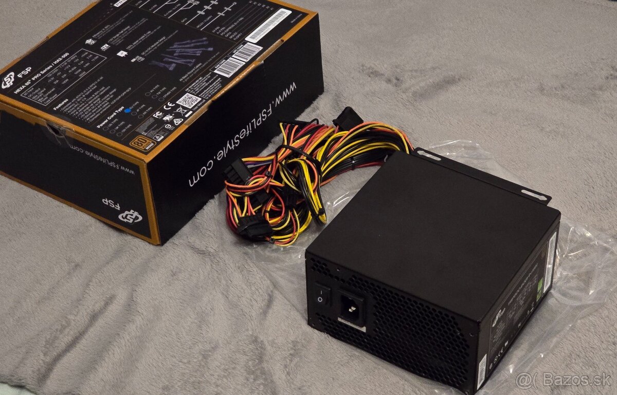 FSP/Fortron FSP500-60GHN 80PLUS BRONZE, bulk, 500W, black - 5