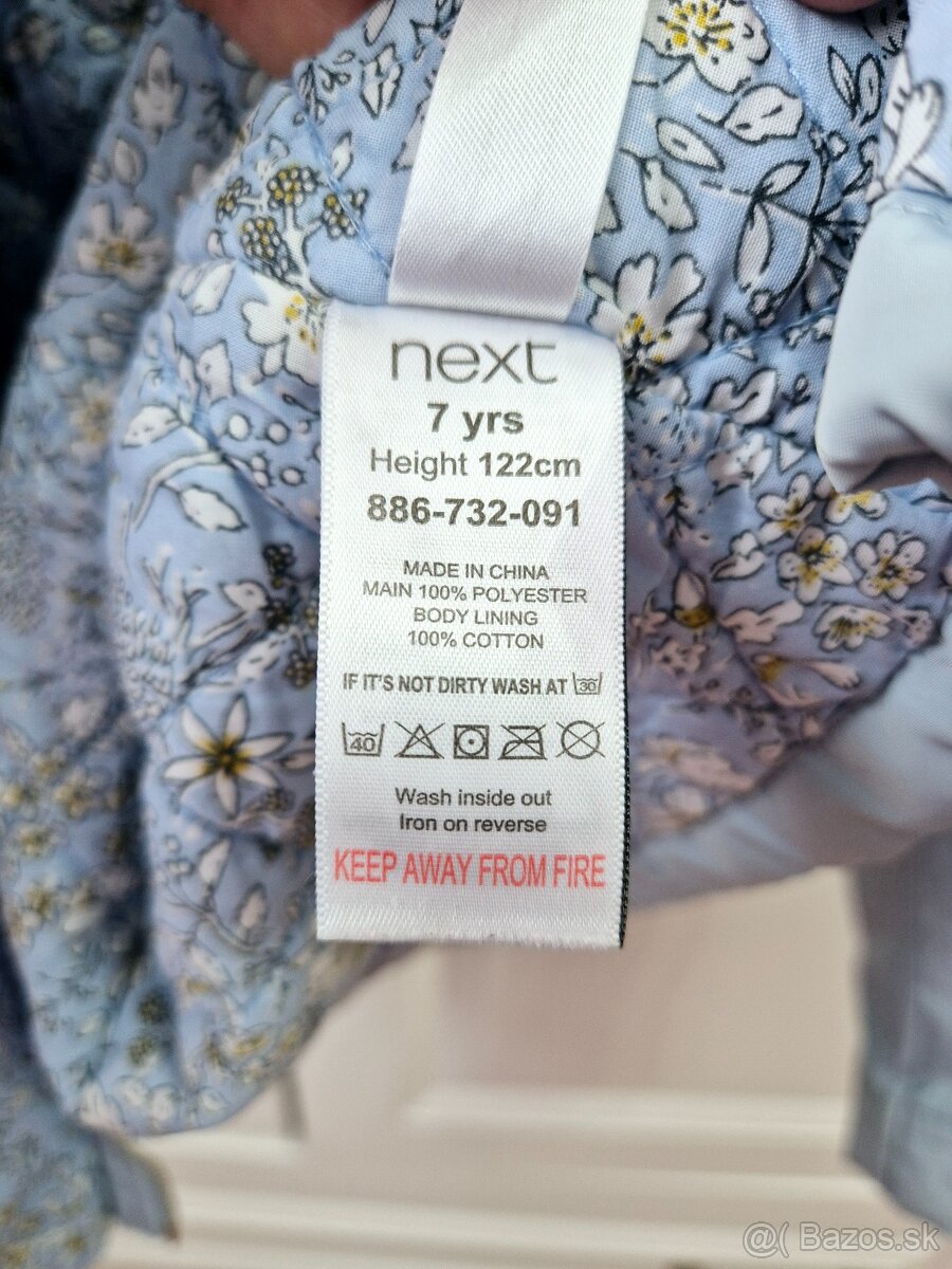 Ľahká bundička NEXT veľ.122 - 5