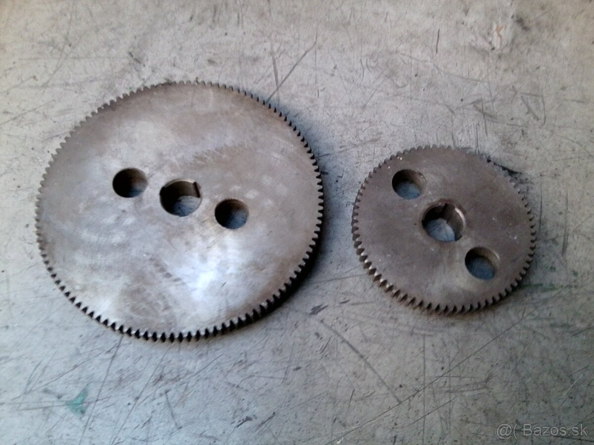 Predlohové kolesa TOS SU 40,50 a zverák 160 - 5