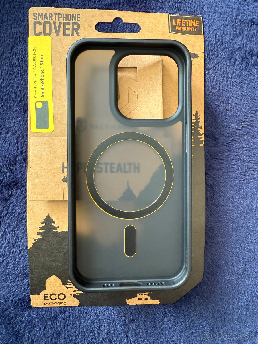 Tactical MagForce H.S. 2.0 kryt iPhone 15 Pro Black/Yellow P - 5