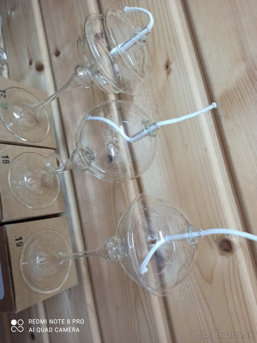 Sklenené svietniky - 5