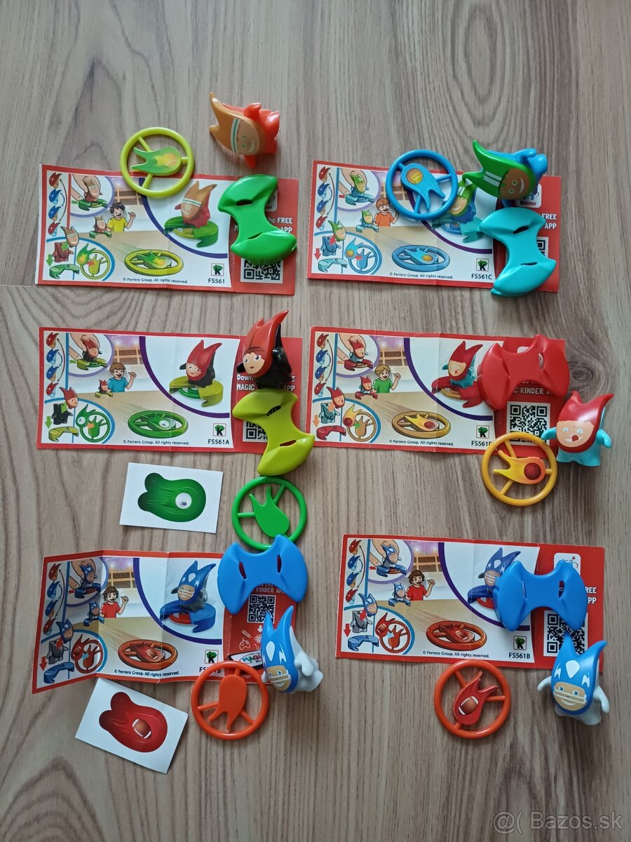 Kinder figurky 3 - 5