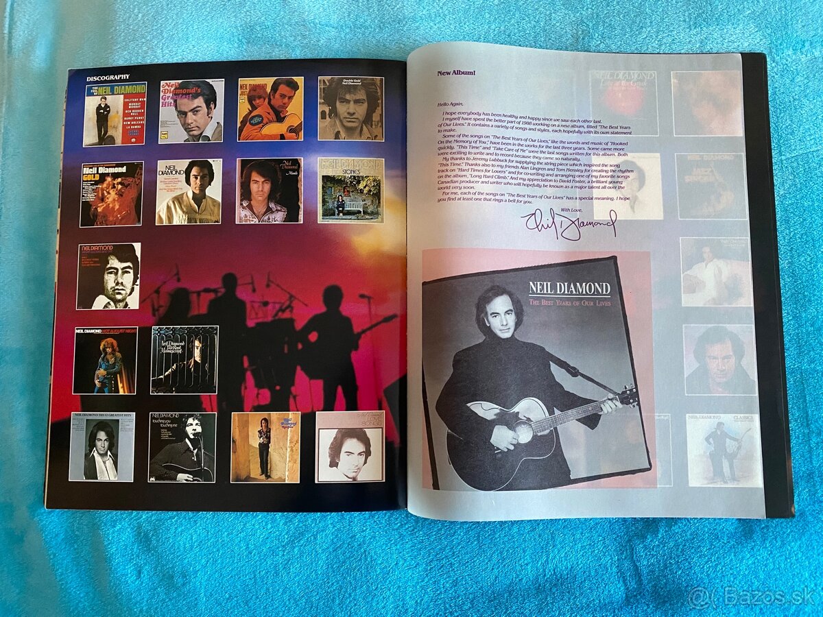 Katalóg/veľká brožúra Neil Diamond - 5