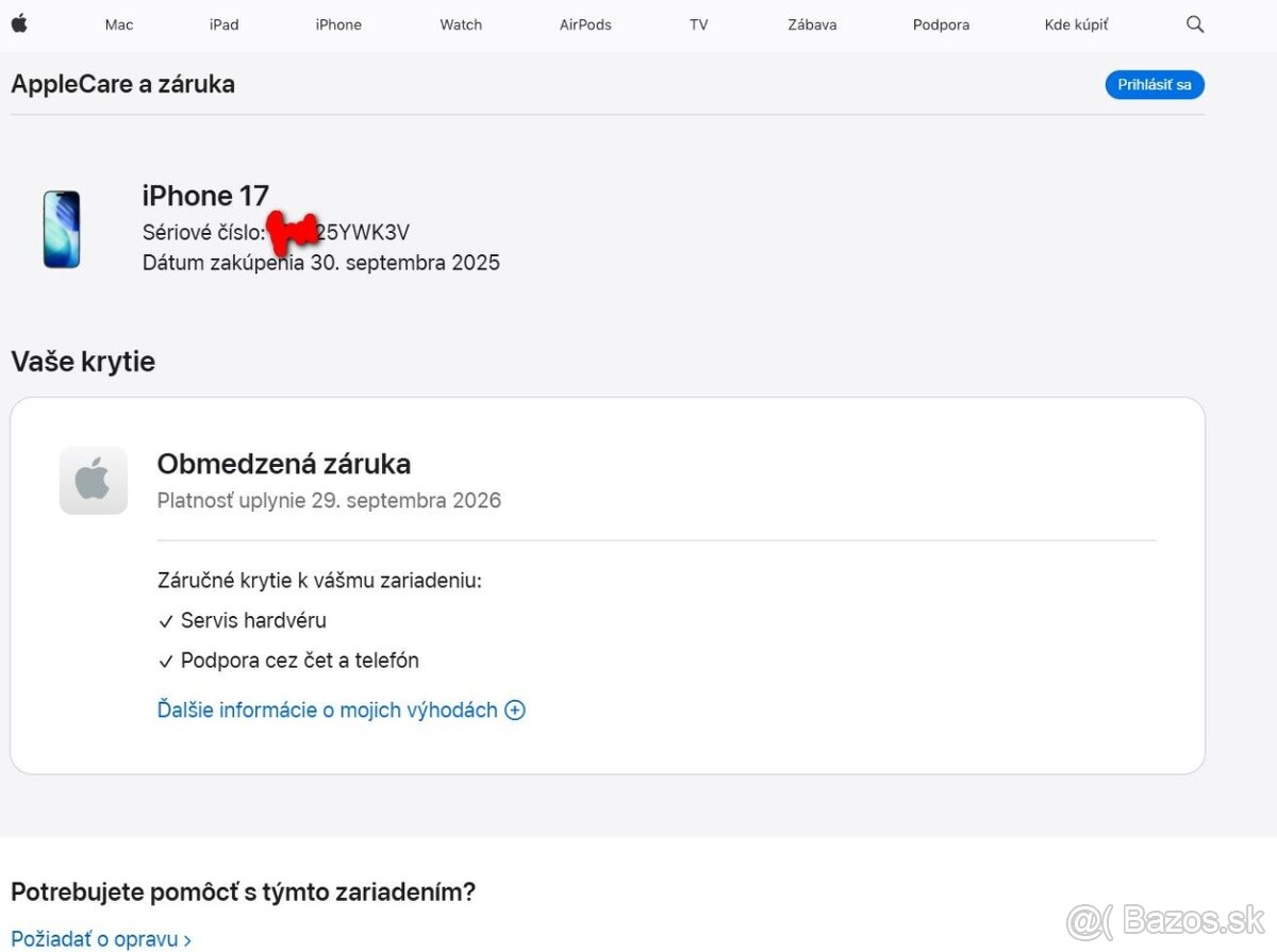 Apple iPhone 17 256GB Sage , nový nepoužitý - 5