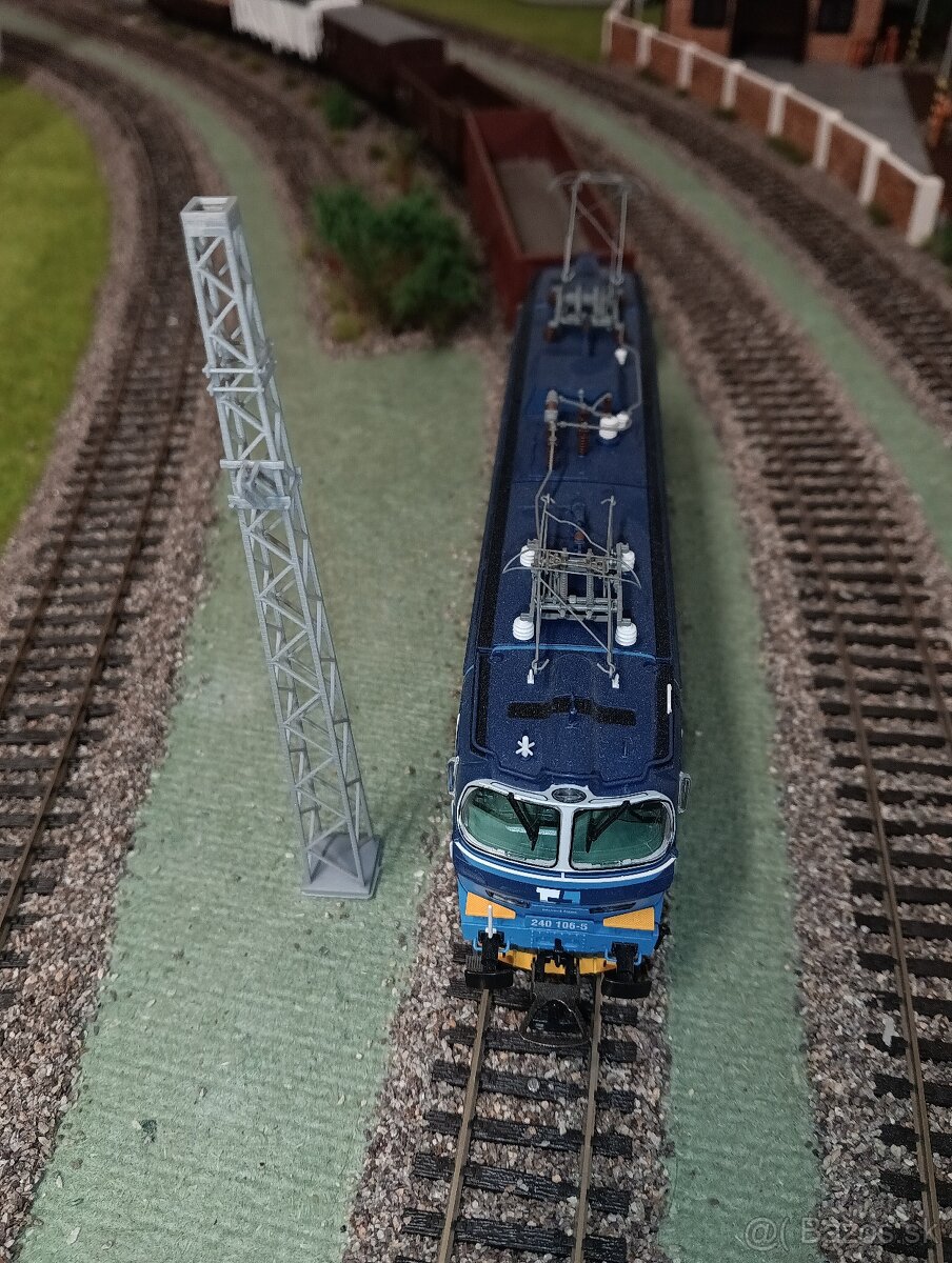 Modelova železnica HO stlpy ČSD. - 5