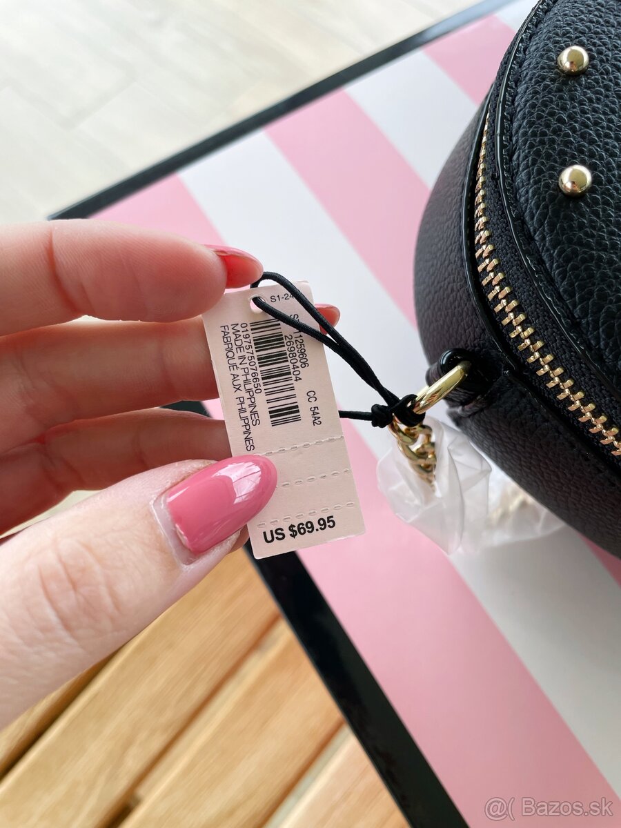 Victoria’s Secret čierna srdiečkova kabelka - 5