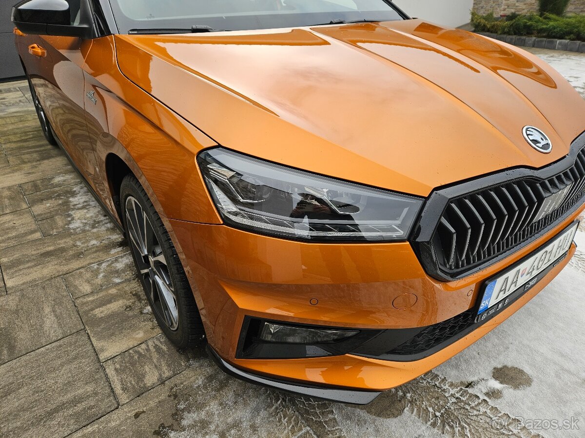 Auto Škoda Fabia Monte Carlo 1,5 TSI 110kW, 7° AP - DSG - 5