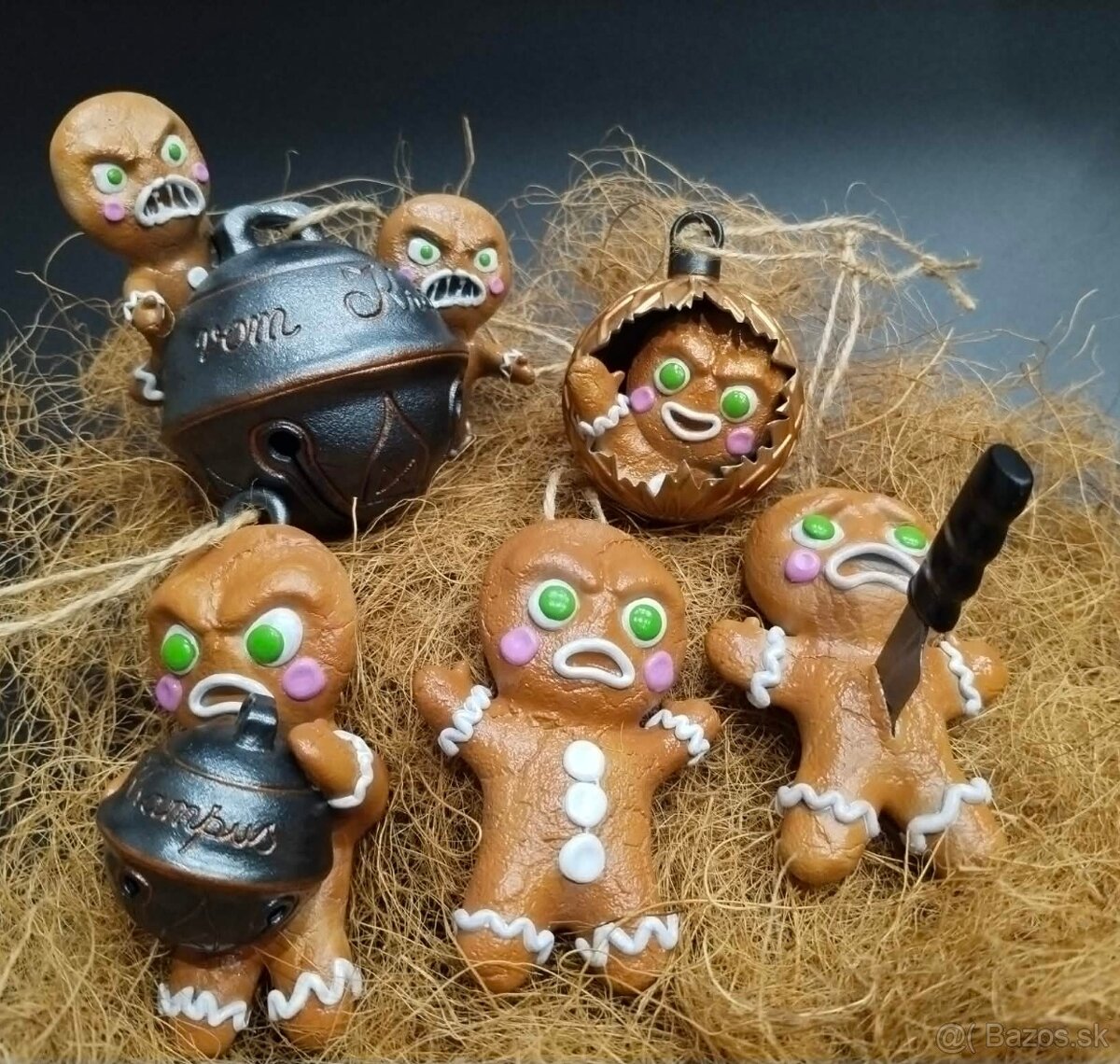 Krampus :Sada ozdôb - 5