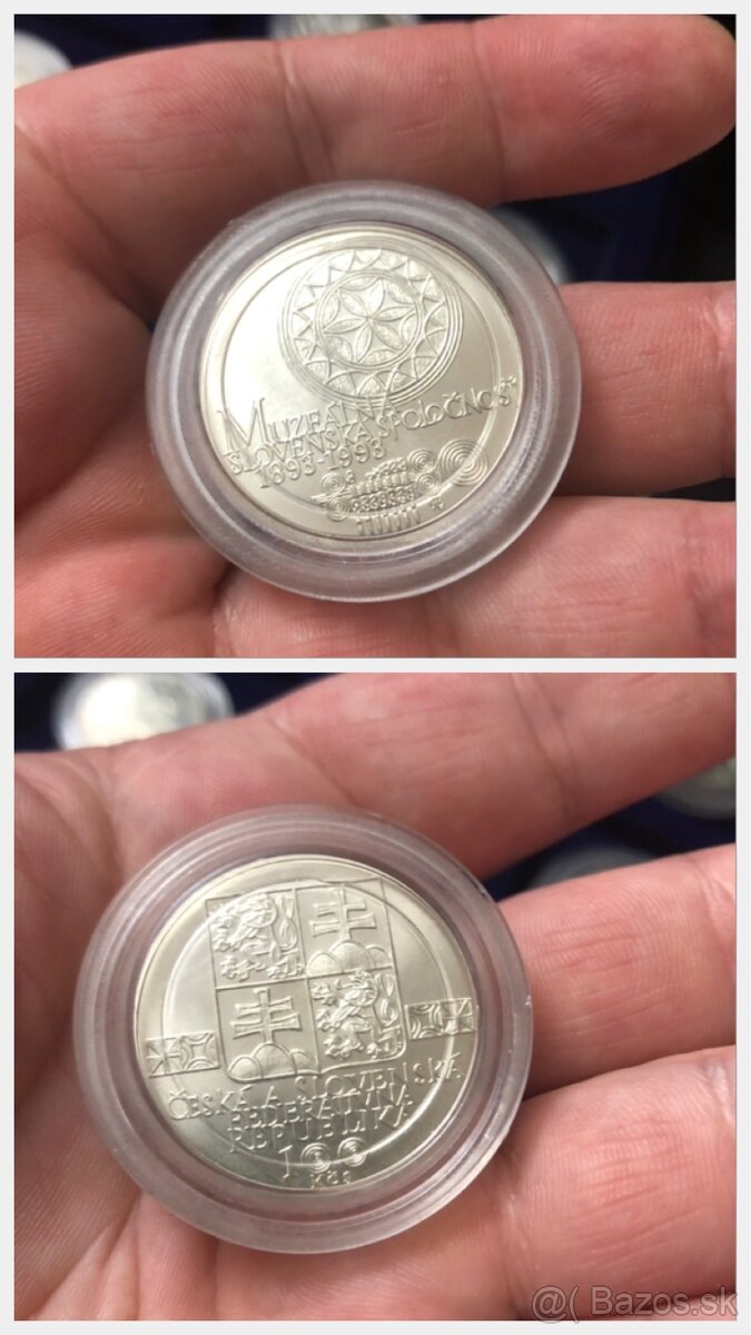 Strieborne mince (PROOF 1991-1993) - 5