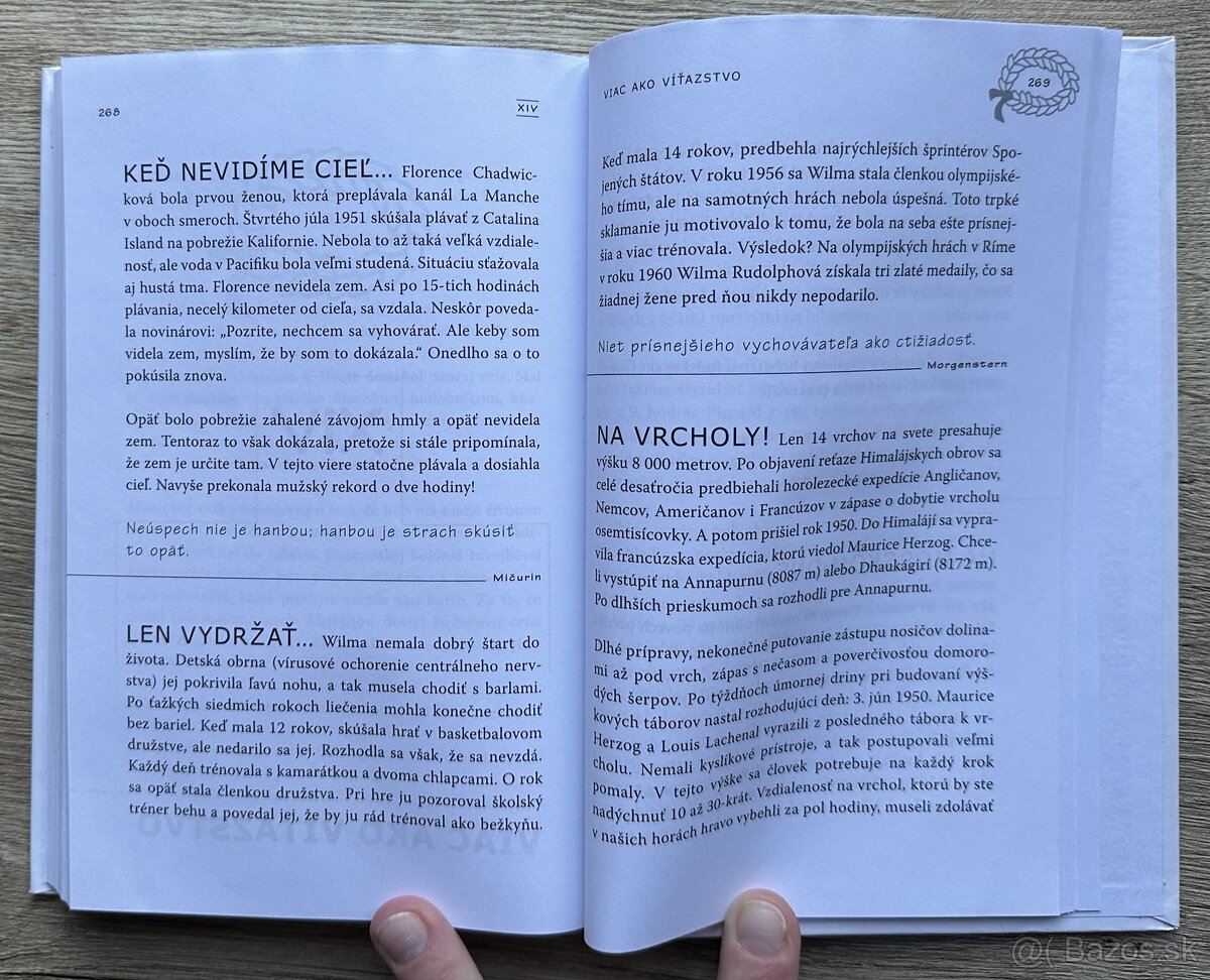 KNIHA Nikdy sa nevzdávaj Pazerini Olga za 4EUR - 5