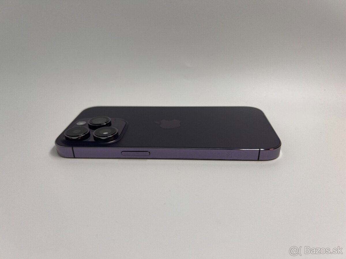 IPHONE 14 PRO DEEP PURPLE 128GB ZÁRUKA - VEĽMI DOBRÝ STAV - 5