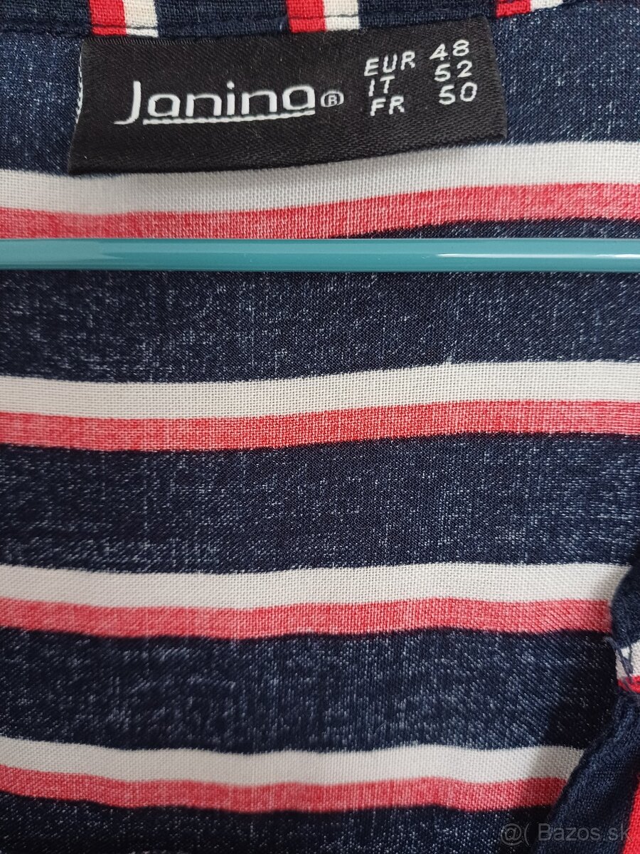 Dámska tmavo modrá blúzka - 5