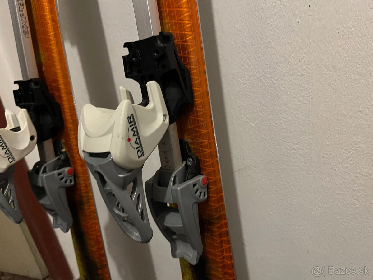 Lyže Salomon Scream + pásy - 5