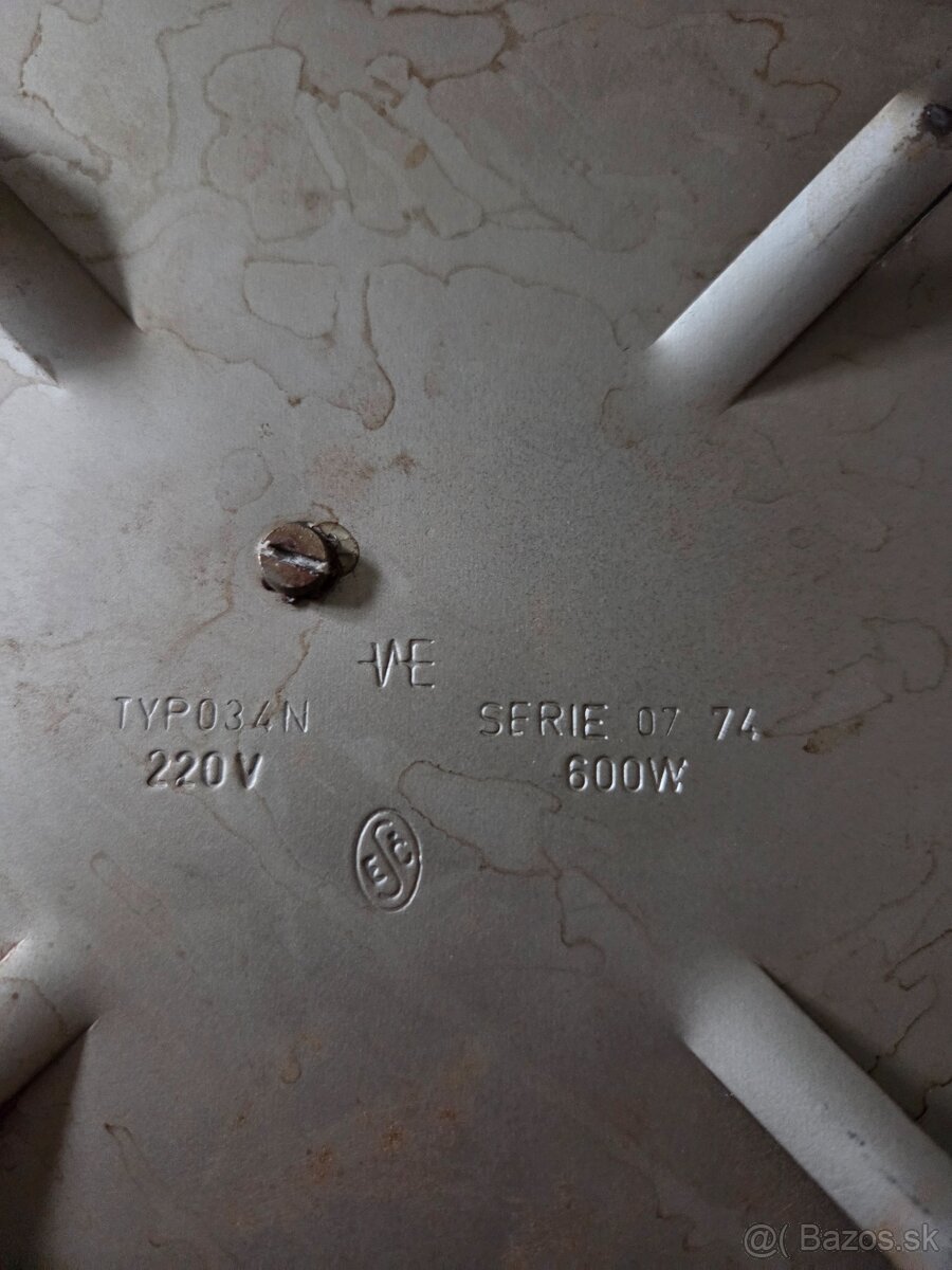 Jednoplatnička, elektrický varič - 5