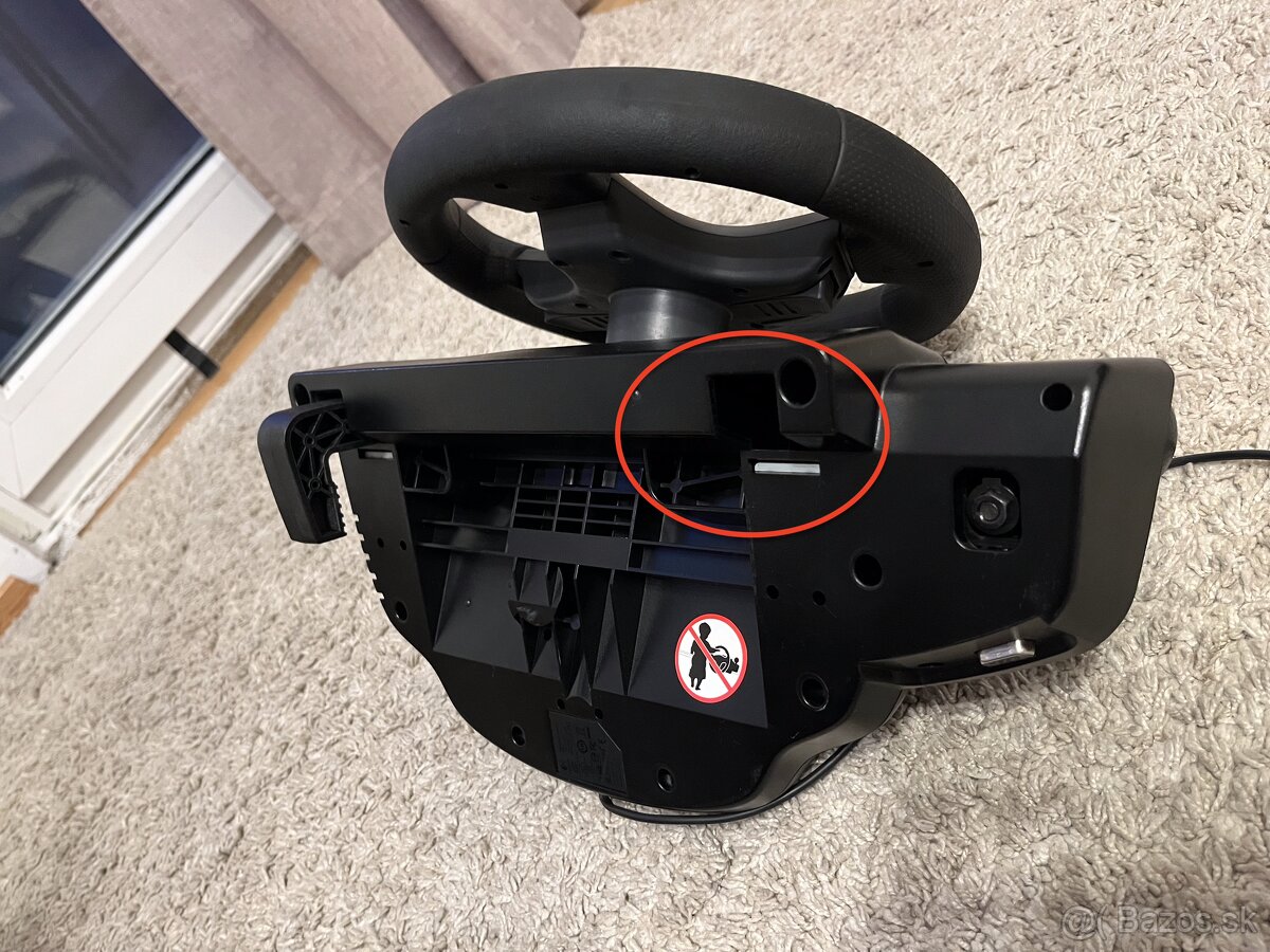 Volant k videohrám od Logitech Driving Force Pro - 5