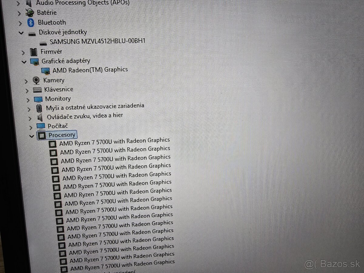 Velke 17.3 palcove HP 17 s procesorom AMD ryzen 7 5 generaci - 5