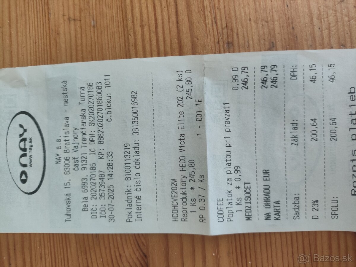 Pasívne Reproduktory Heco vita elite - 5