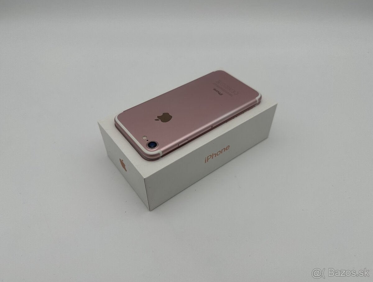 iPhone 7 32GB Rose Gold (100% Batéria) + DARČEK - 5