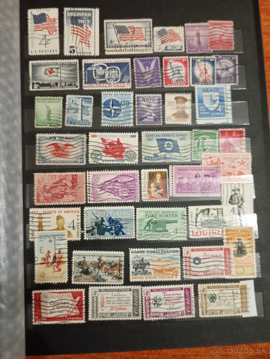Album známok USA. - 5
