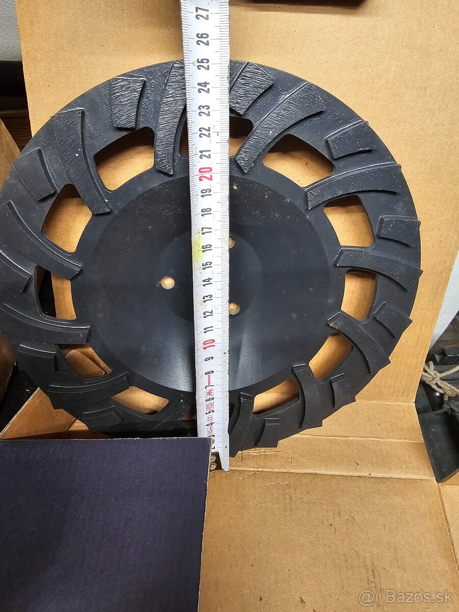 brusky diamantovy kotuc PCD segmenty na beton bruska - 5