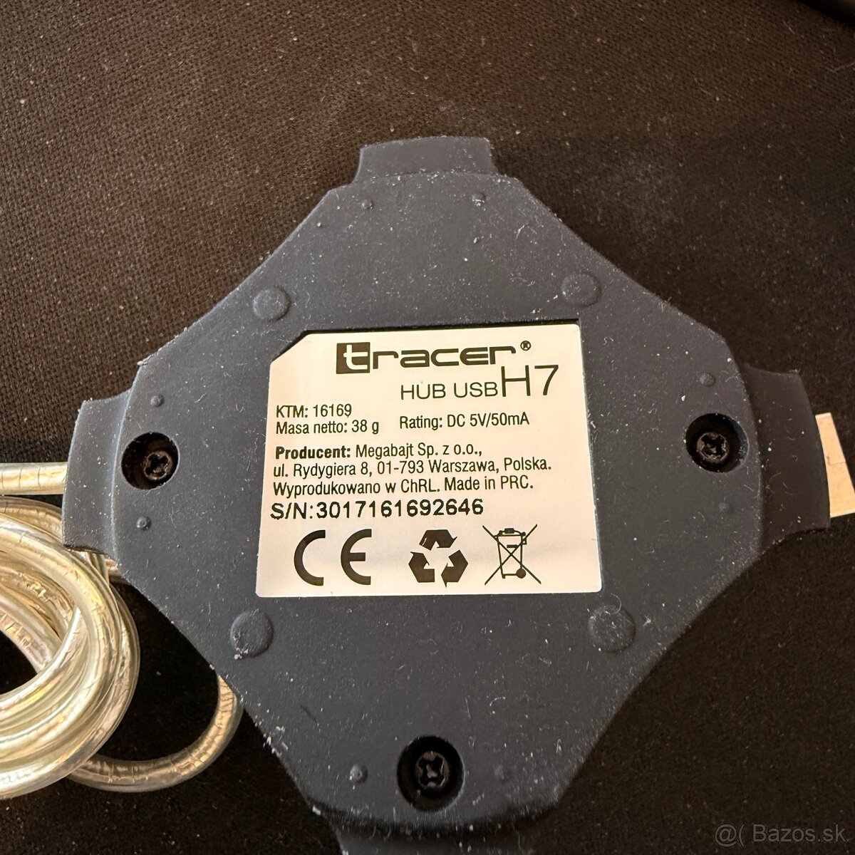 USB HUB Tracer H7 (4× USB porty) - 5