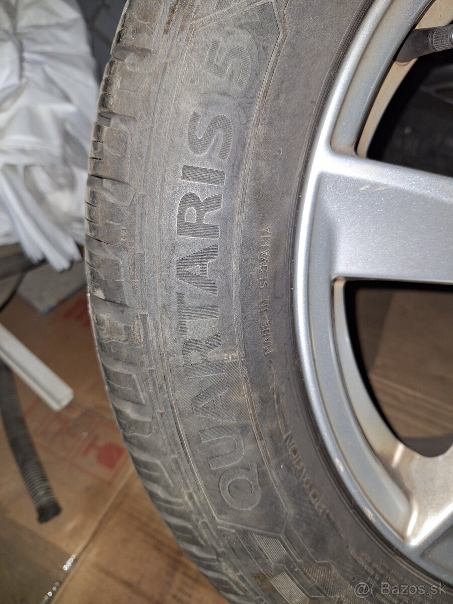 5x100R15 celoročne pneu.195x55R15 - 5