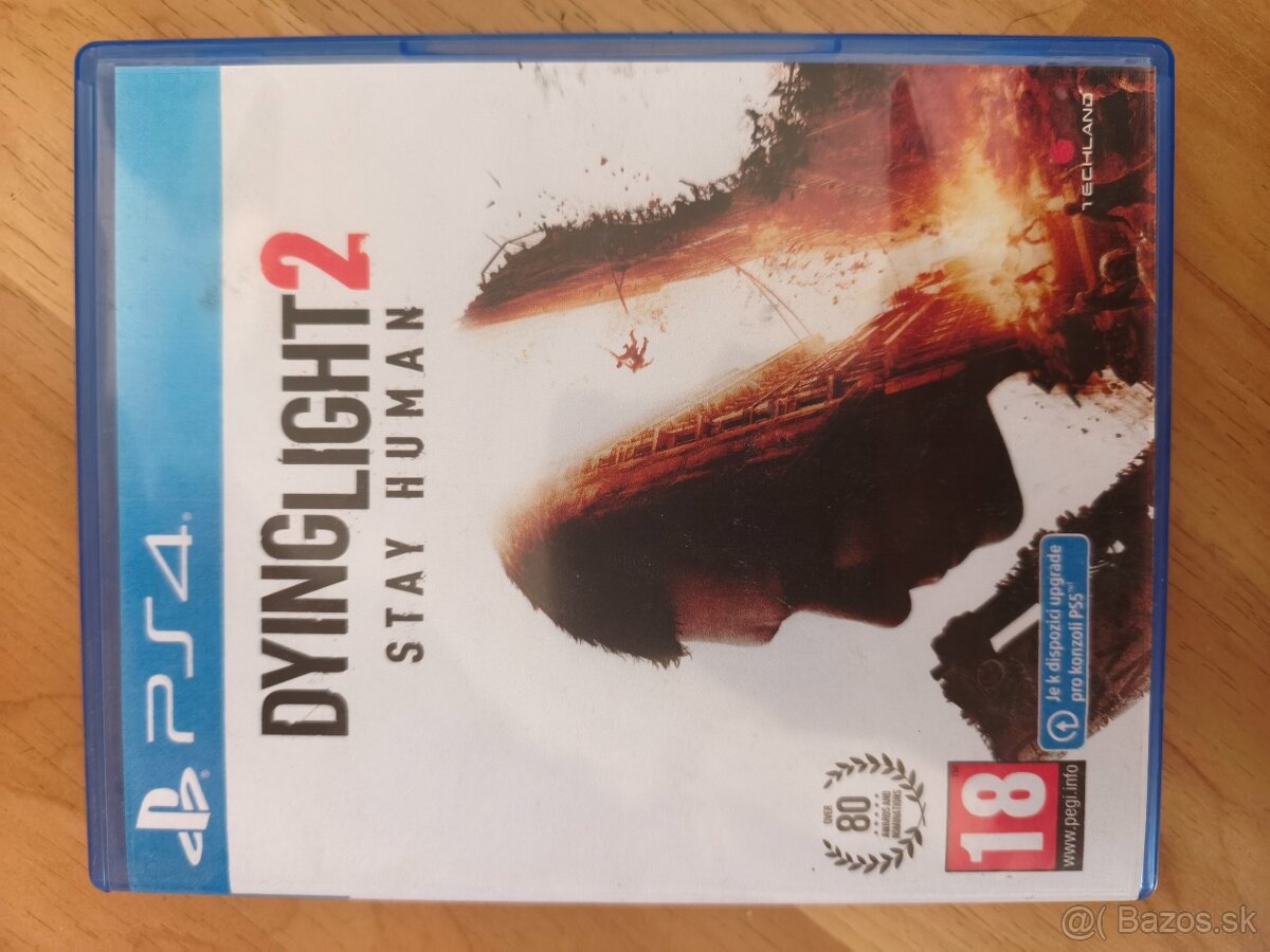 Playstation 4 + 3 kontroller + hra Dying light 2 - 5