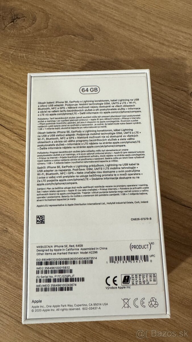 Apple iPhone se 2020 64gb red - 5