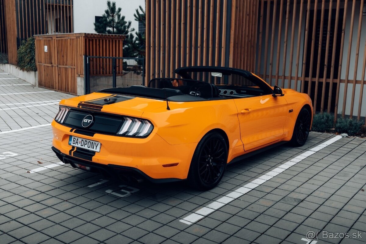 Predám NEBURANY Ford Mustang 5.0 Ti-VCT V8 GT Cabrio - 5