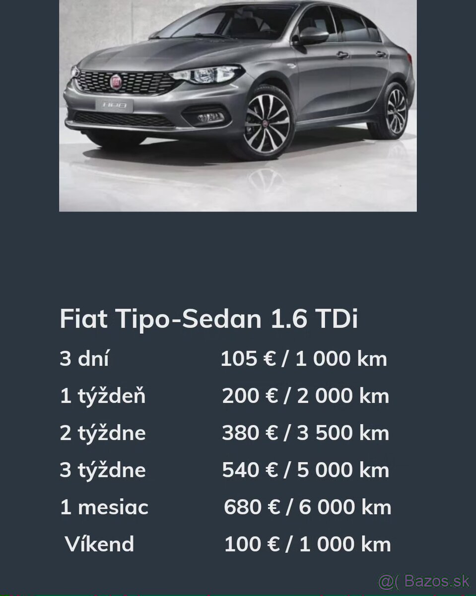 Prenajom auta,auto požičovňa ,prenajom vozidiel - 5