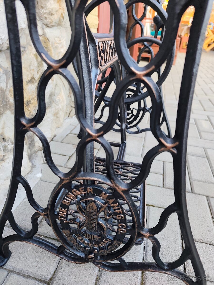 Konštrukcie šijaci stroj Singer - patina - 5