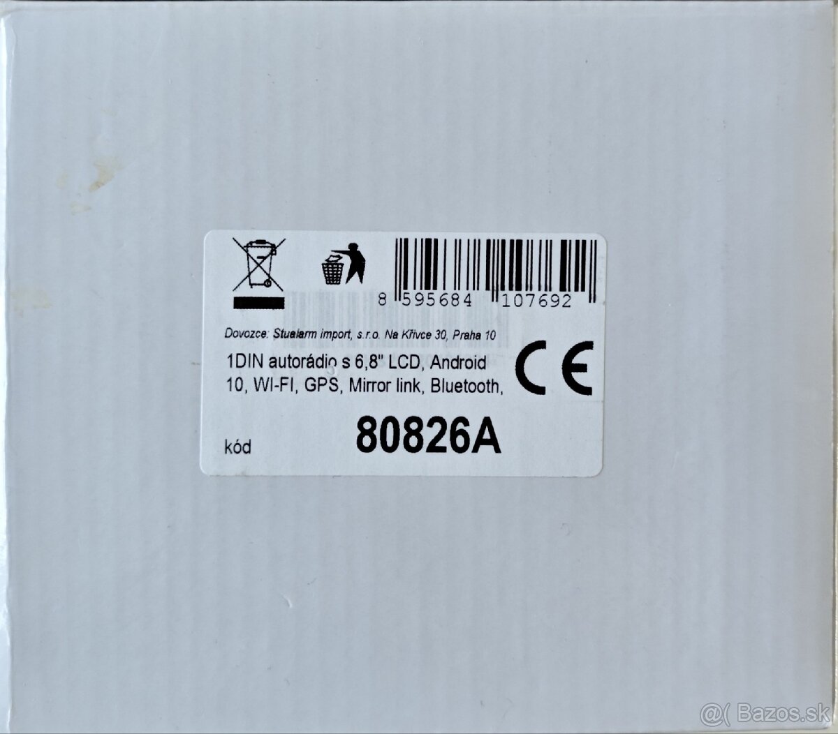 1 din Android 10 autorádio s RDS - 5