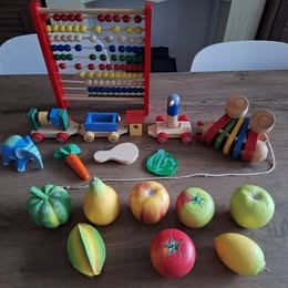 Drevené hračky, autíčka pre deti - 5