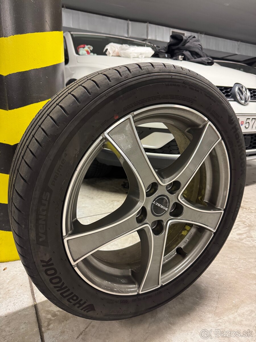 DISKY BORBET R17 + PNEU HANKOOK - 5