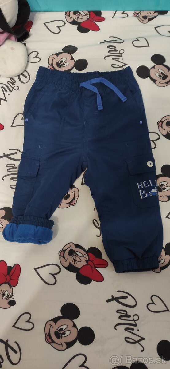 Oblečenie 86/92 + topanky - 5