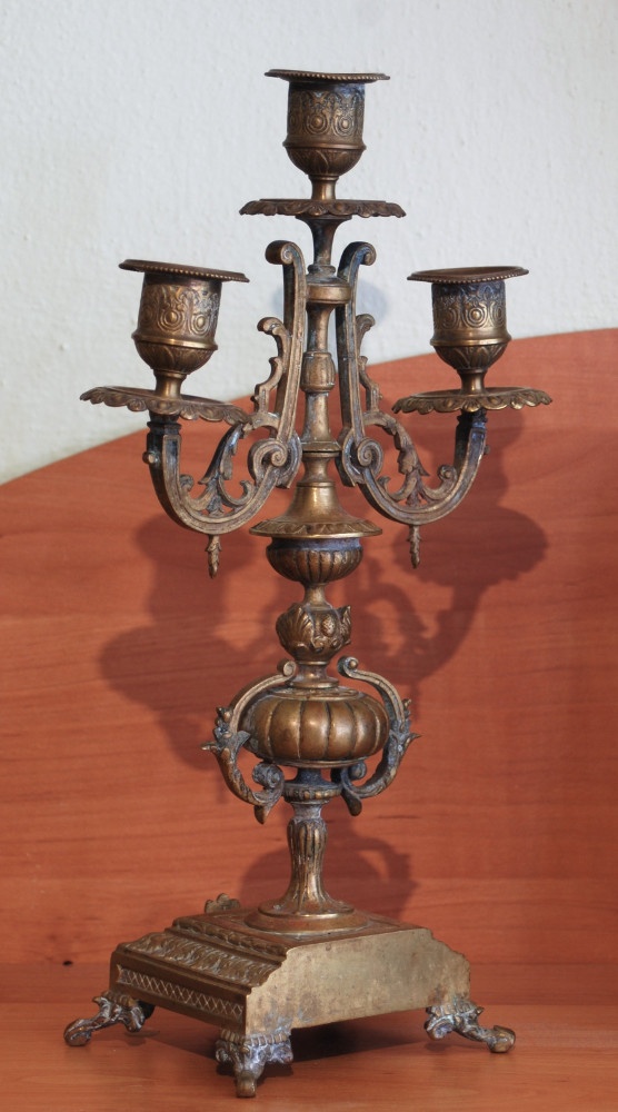 Starožitný svietnik v štýle Napoleona III. - 5
