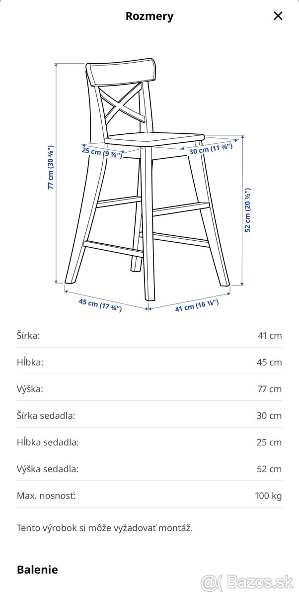 Ingolf detské stoličky - 5