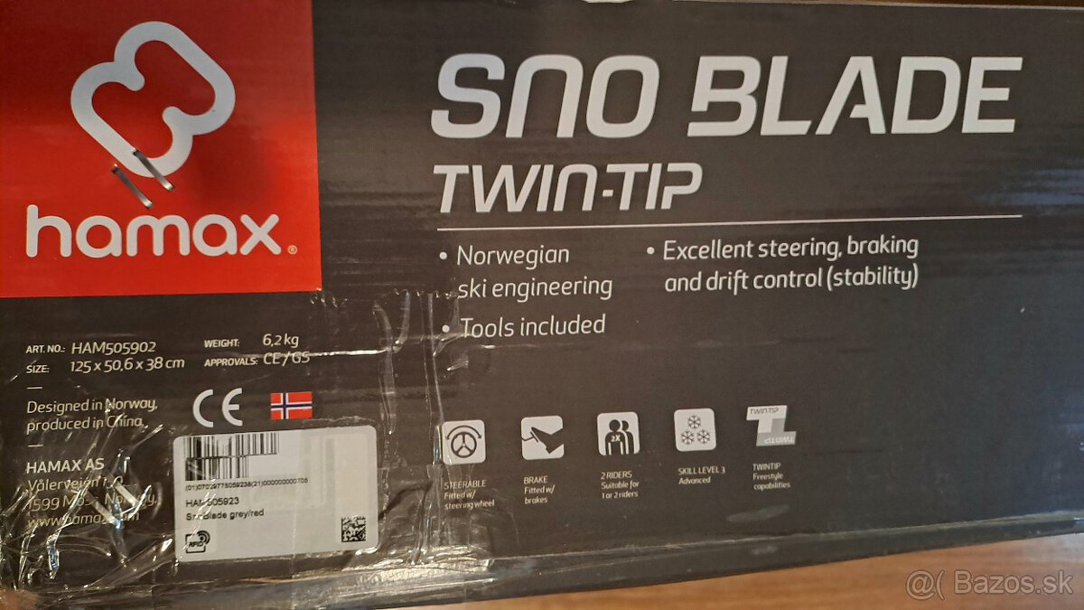 Detské sánky, boby dvojmiestne - 5