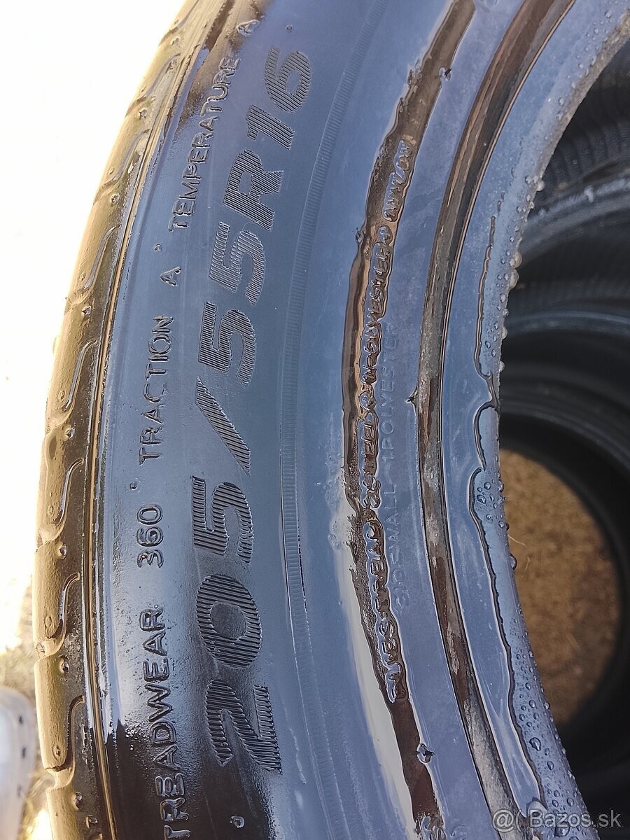 Predám letné pneu 205/55r16 - 5