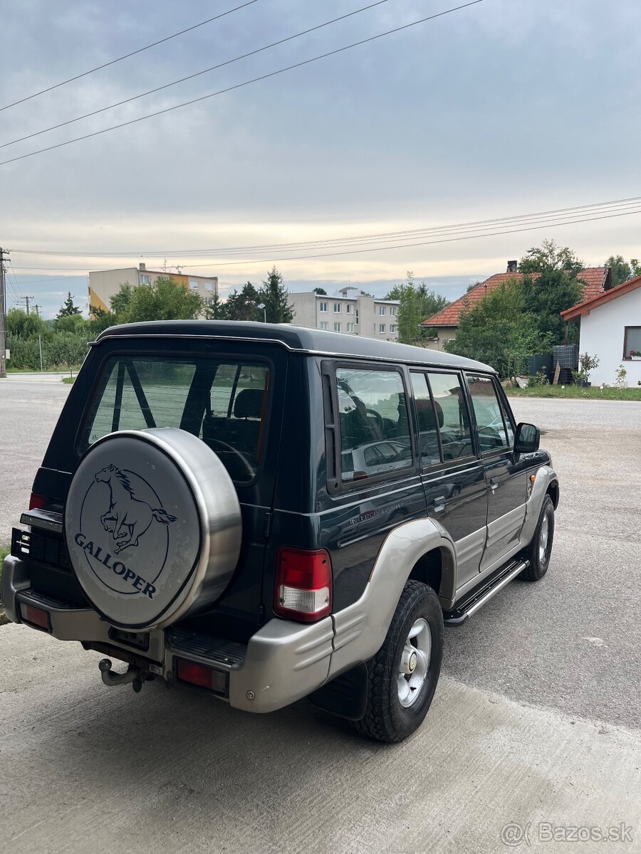 Hyundai Galloper 2.5 TDI 85kW = Ťažne, 7 Miestne = - 5