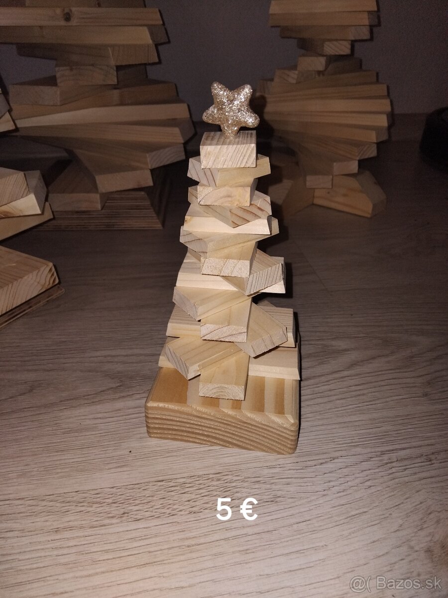 Drevené stromčeky a Betlehemy - 5